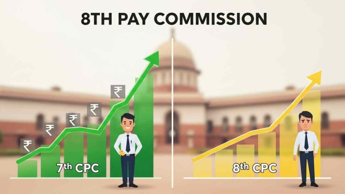 8th Pay Commission vs 7th Pay Commission &ndash; Key Differences & Comparison