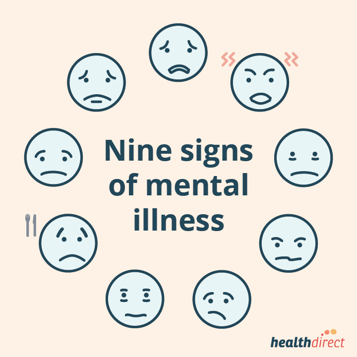 मानसिक स्वास्थ्य समस्याओं के शुरुआती संकेत