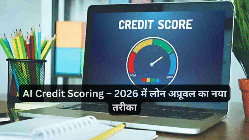 AI Credit Scoring – 2026 में लोन अप्रूवल का नया तरीका