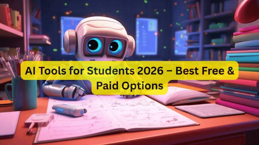 AI Tools for Students 2026 – Best Free & Paid Options