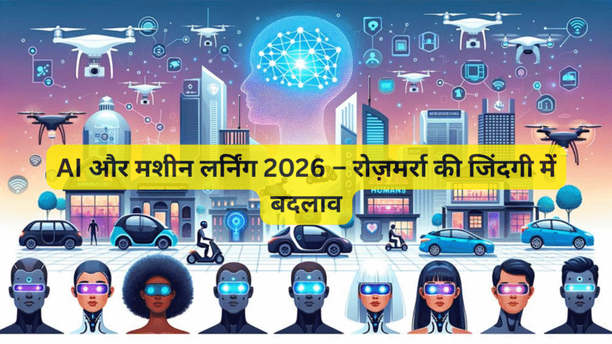 AI और मशीन लर्निंग 2026 – रोज़मर्रा की जिंदगी में बदलाव