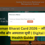 Ayushman Bharat Card 2026 – ऑनलाइन डाउनलोड और अस्पताल सूची | Digital India Health Guide