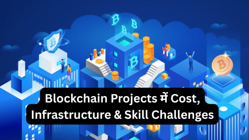 Blockchain Projects में Cost, Infrastructure & Skill Challenges