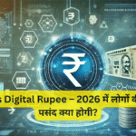 Cash vs Digital Rupee – 2026 में लोगों की असली पसंद क्या होगी?