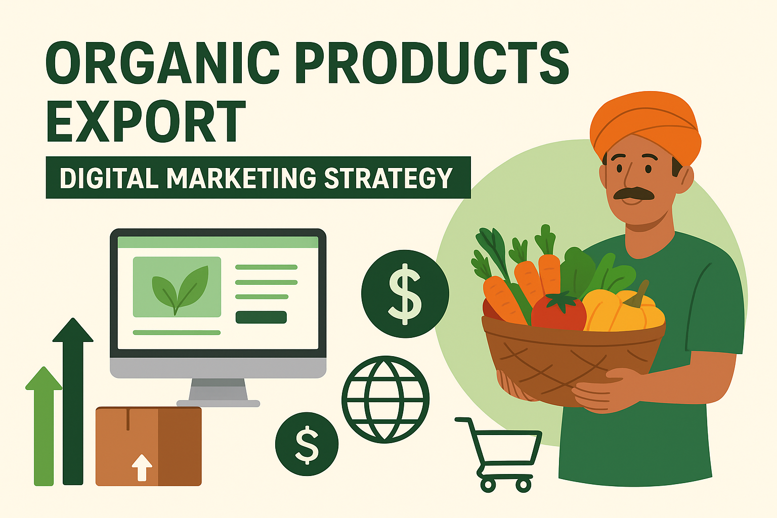 Organic Products Export – डिजिटल मार्केटिंग रणनीति