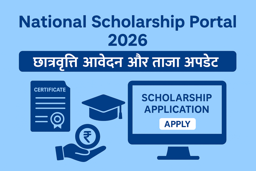National Scholarship Portal 2026 – छात्रवृत्ति आवेदन और ताज़ा अपडेट