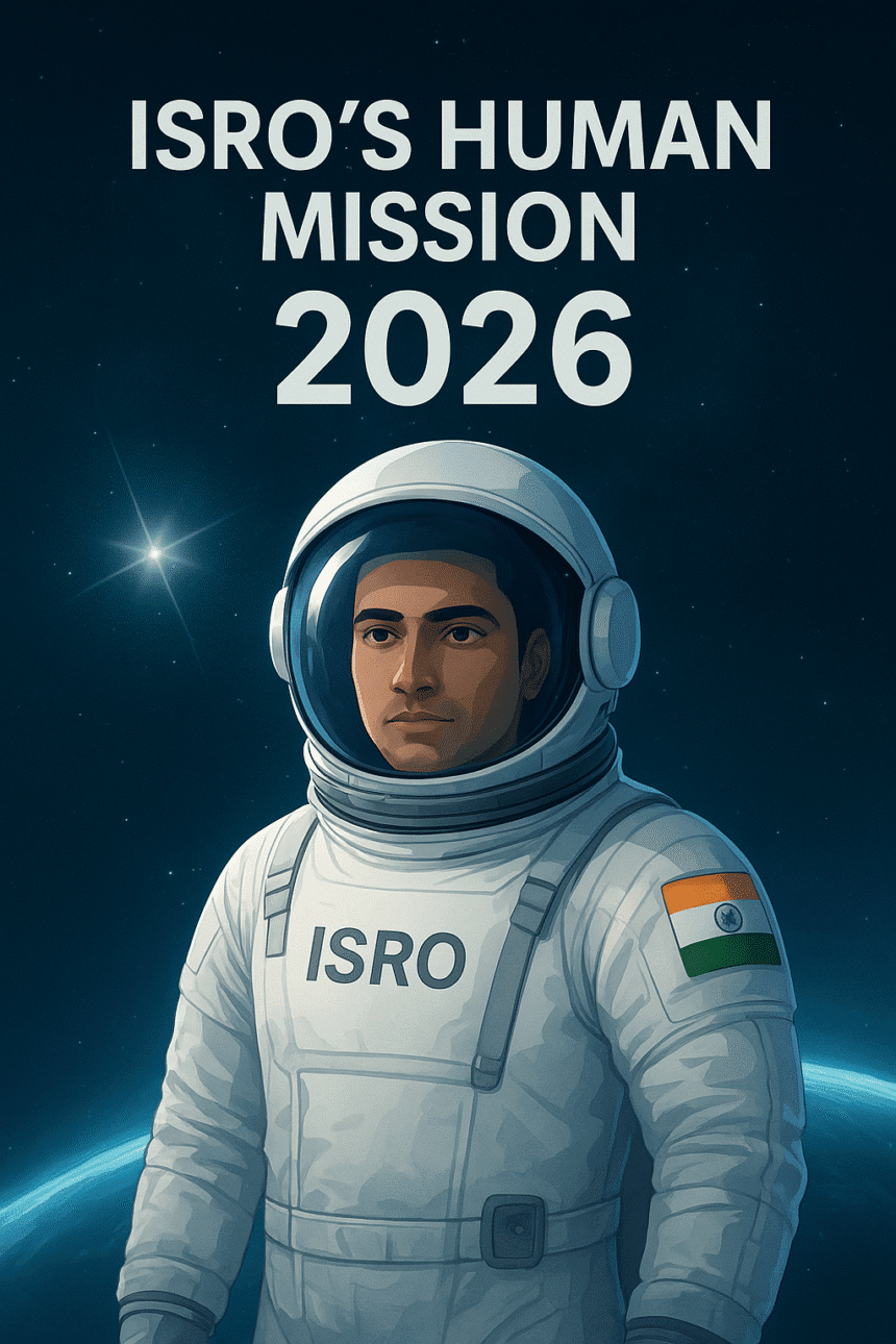 ISRO’s Human Mission 2026 – भारतीय अंतरिक्ष यात्री का सपना सच होने वाला है