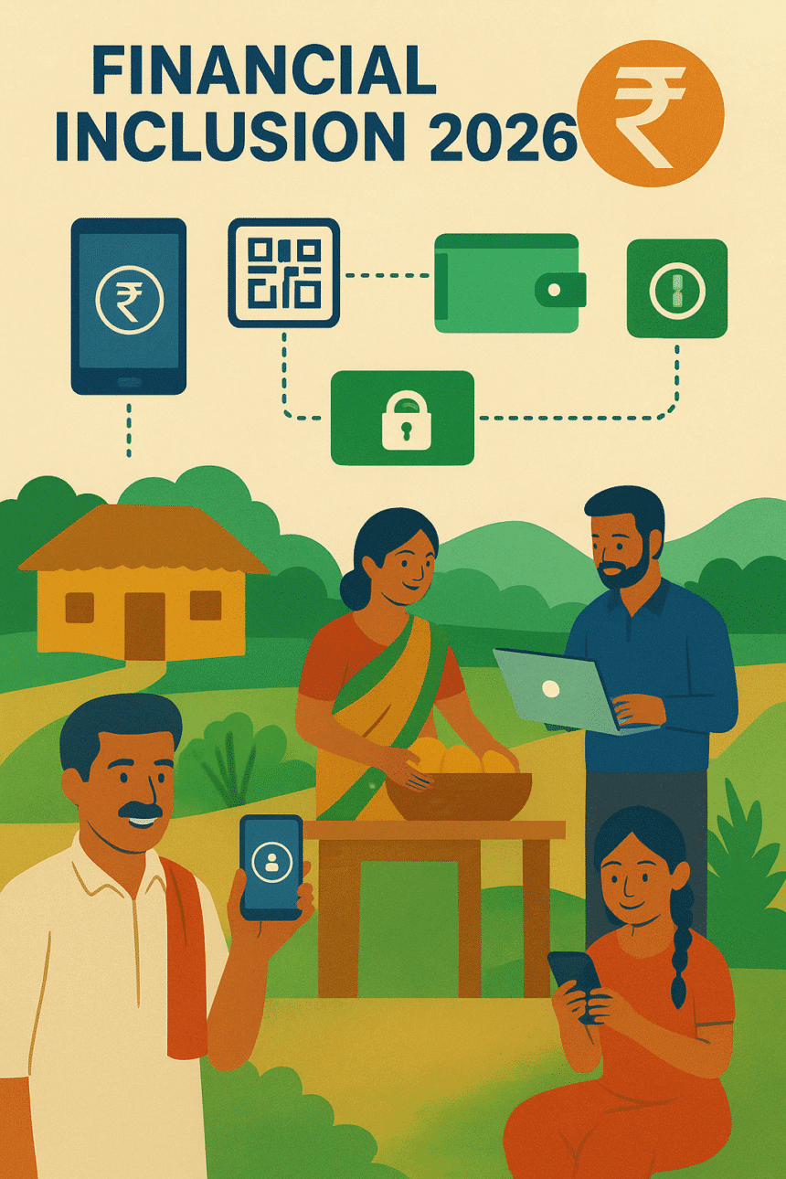Financial Inclusion 2026 – ग्रामीण भारत को फाइनेंस सिस्टम से कैसे जोड़ा जाएगा?