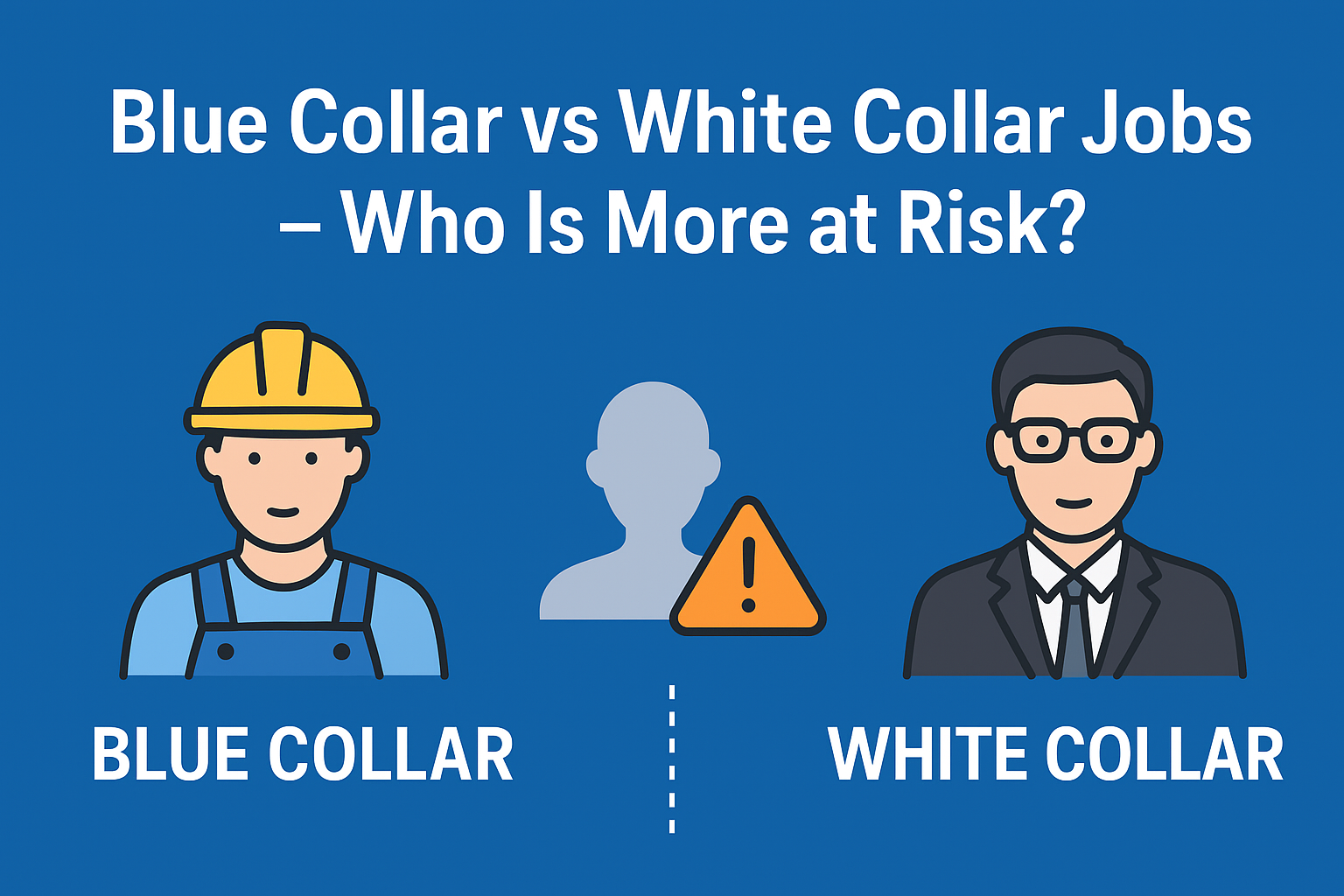 Blue Collar vs White Collar Jobs – Who Is More at Risk from AI?