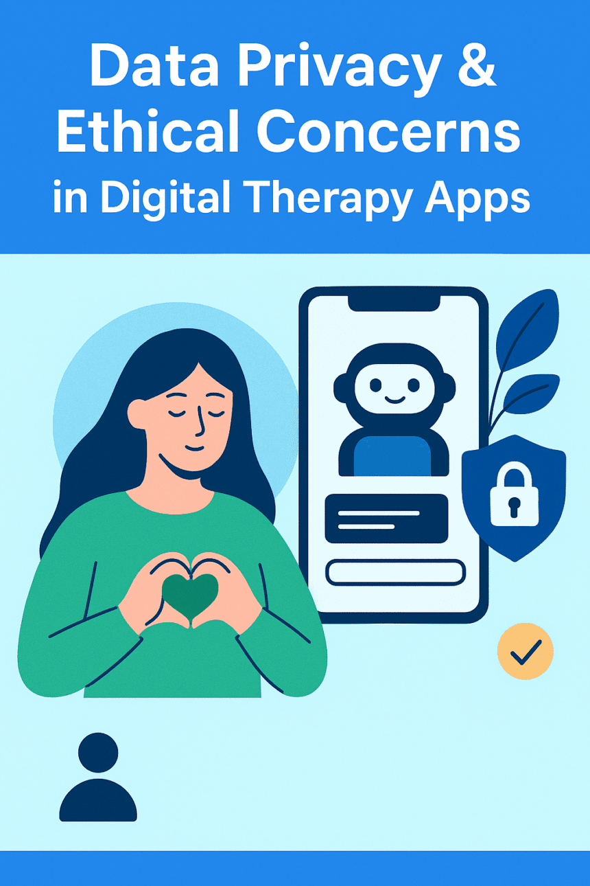 Data Privacy & Ethical Concerns in Digital Therapy Apps