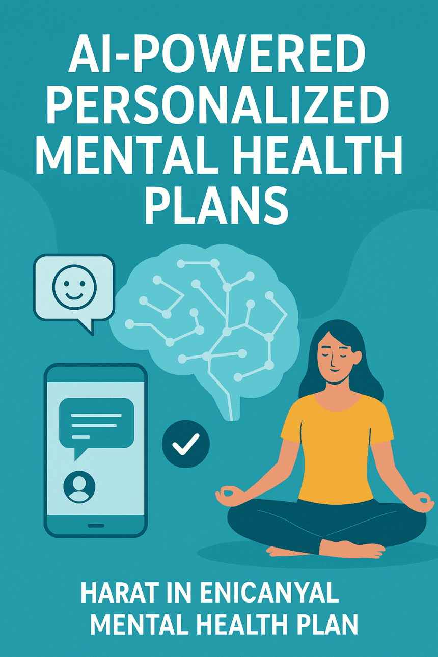 AI-Powered Personalized Mental Health Plans – मानसिक स्वास्थ्य में नया भविष्य