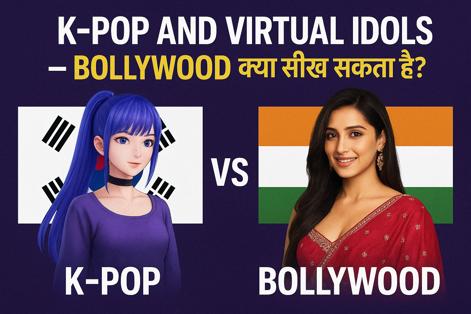 K-Pop और Virtual Idols – Bollywood क्या सीख सकता है?
