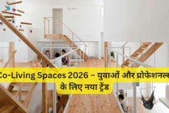 Co-Living Spaces 2026 – युवाओं और प्रोफेशनल्स के लिए नया ट्रेंड
