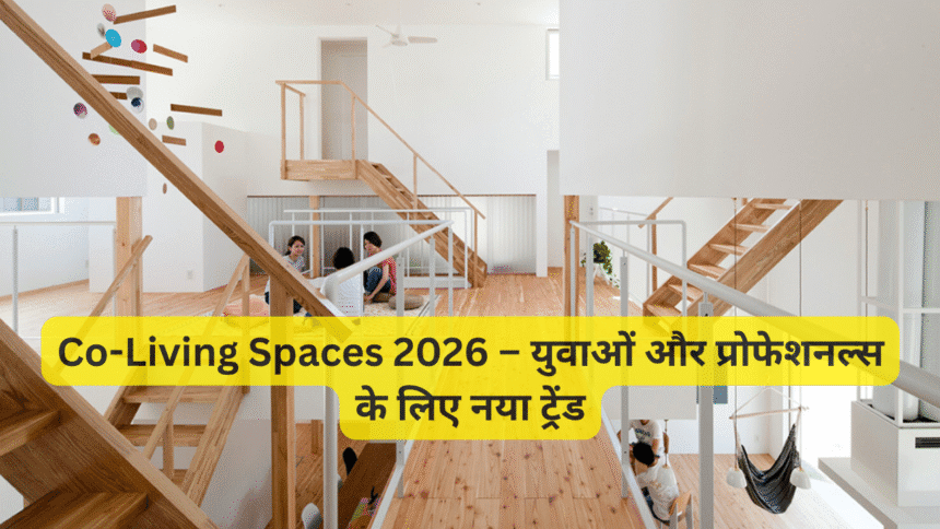Co-Living Spaces 2026 – युवाओं और प्रोफेशनल्स के लिए नया ट्रेंड
