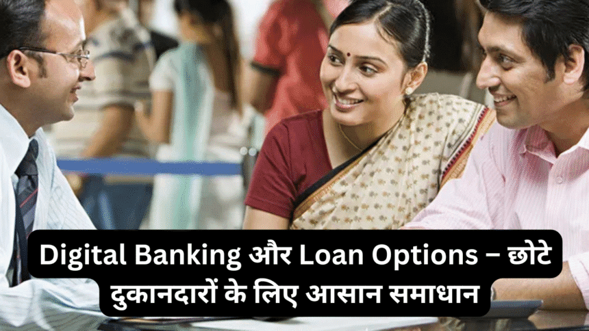 Digital Banking और Loan Options – छोटे दुकानदारों के लिए आसान समाधान