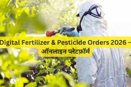Digital Fertilizer & Pesticide Orders 2026 – ऑनलाइन प्लेटफ़ॉर्म