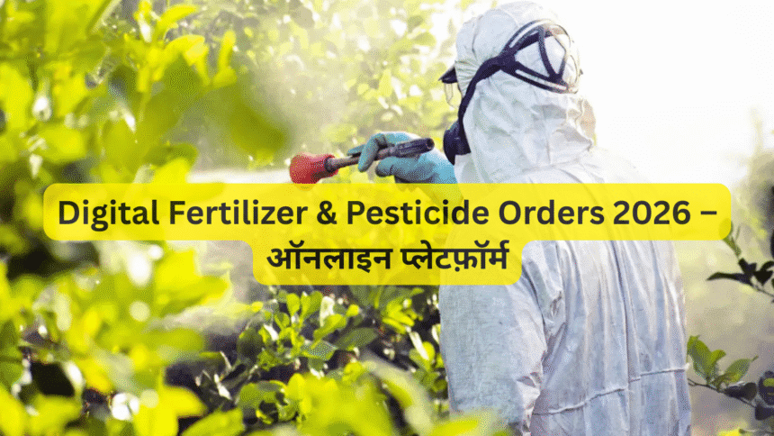 Digital Fertilizer & Pesticide Orders 2026 – ऑनलाइन प्लेटफ़ॉर्म