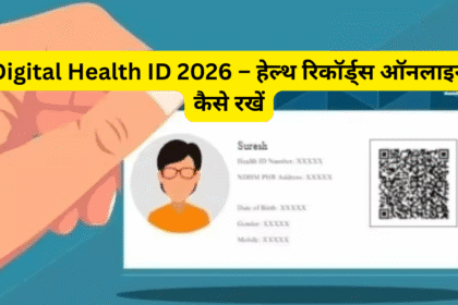 Digital Health ID 2026 – हेल्थ रिकॉर्ड्स ऑनलाइन कैसे रखें
