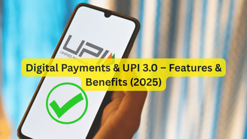 Digital Payments & UPI 3.0 – Features & Benefits (2025)