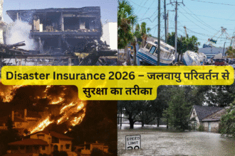 Disaster Insurance 2026 – जलवायु परिवर्तन से सुरक्षा का तरीका