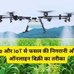 Drone और IoT से फसल की निगरानी और सीधे ऑनलाइन बिक्री का तरीका