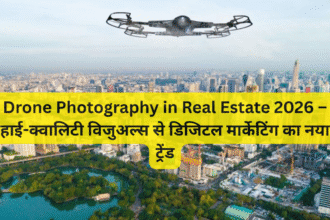 Drone Photography in Real Estate 2026 – हाई-क्वालिटी विजुअल्स से डिजिटल मार्केटिंग का नया ट्रेंड