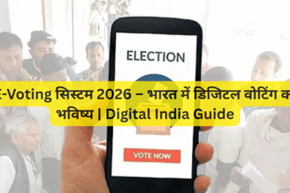 E-Voting सिस्टम 2026 – भारत में डिजिटल वोटिंग का भविष्य | Digital India Guide