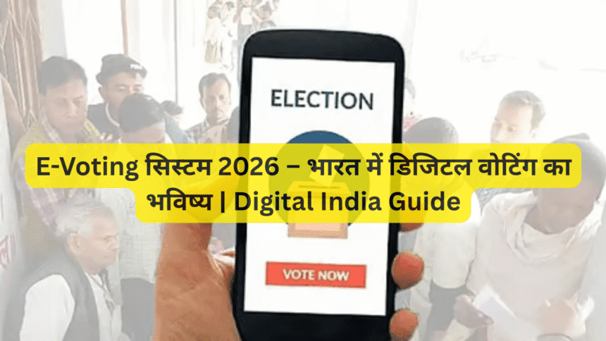 E-Voting सिस्टम 2026 – भारत में डिजिटल वोटिंग का भविष्य | Digital India Guide