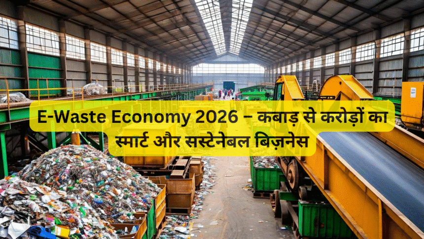 E-Waste Economy 2026 – कबाड़ से करोड़ों का स्मार्ट और सस्टेनेबल बिज़नेस