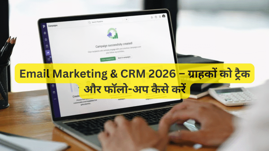 Email Marketing & CRM 2026 – ग्राहकों को ट्रैक और फॉलो-अप कैसे करें
