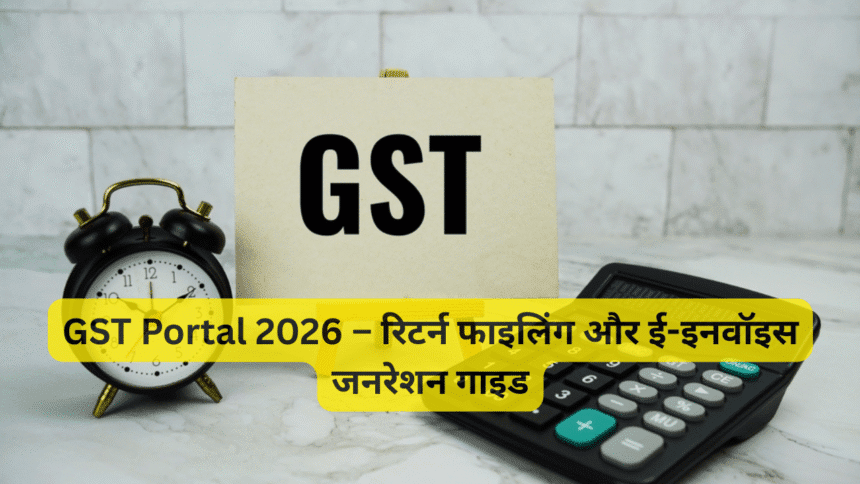 GST Portal 2026 – रिटर्न फाइलिंग और ई-इनवॉइस जनरेशन गाइड