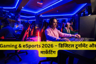 Gaming & eSports 2026 – डिजिटल टूर्नामेंट और मार्केटिंग