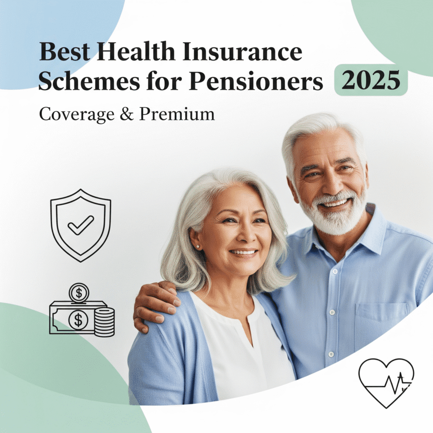 Pensioners के लिए Best Health Insurance Schemes 2025 – Coverage & Premium