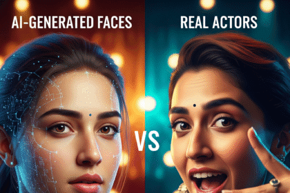 AI Generated Faces vs Real Actors – Bollywood में 2025 की तुलना
