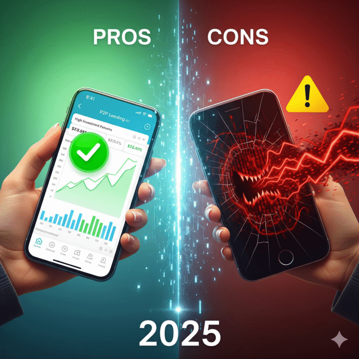 P2P Lending Apps – फायदे और नुकसान (Pros & Cons) 2025
