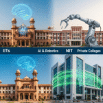 IITs, NITs और Private Colleges – AI & Robotics Programs 2025