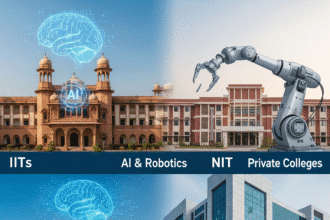 IITs, NITs और Private Colleges – AI & Robotics Programs 2025
