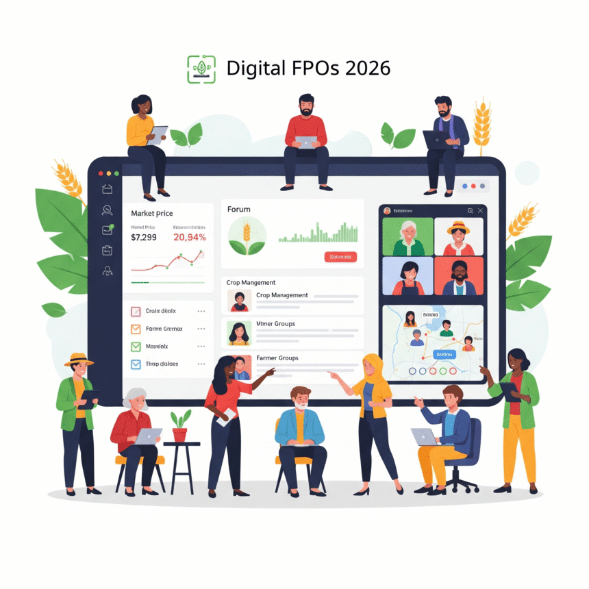 Digital FPOs 2026 – किसानों के समूहों के लिए ऑनलाइन प्लेटफ़ॉर्म