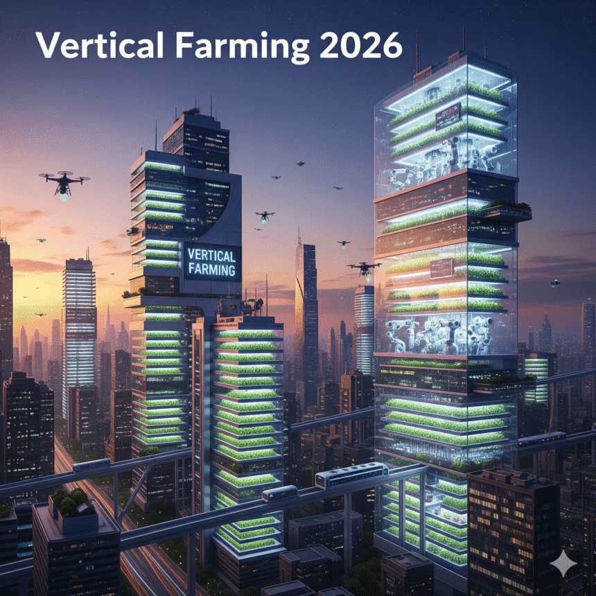 Vertical Farming 2026 – शहरों में खेती का भविष्य
