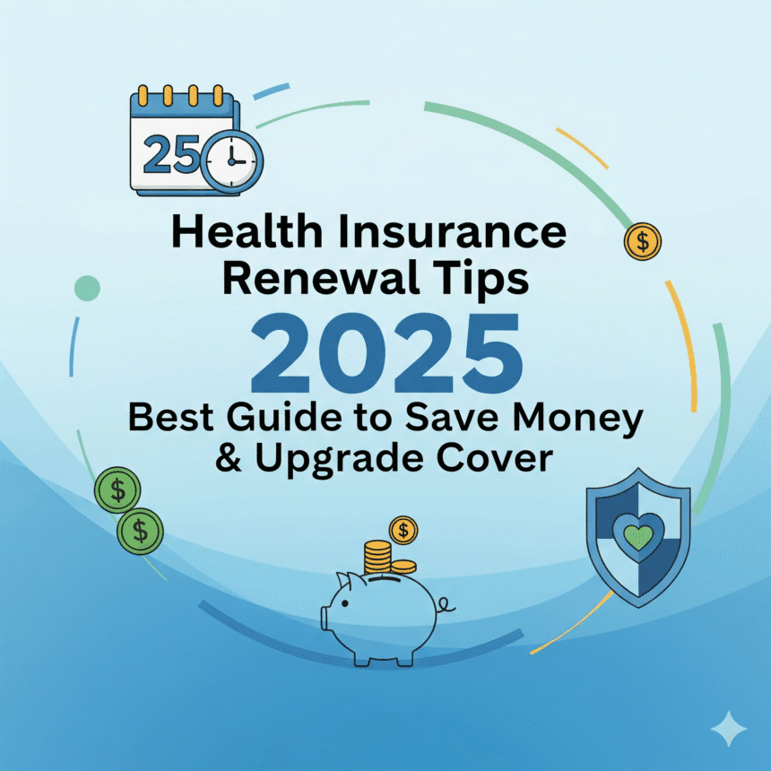 Health Insurance Renewal Tips 2025 – Best Guide to Save Money & Upgrade Cover