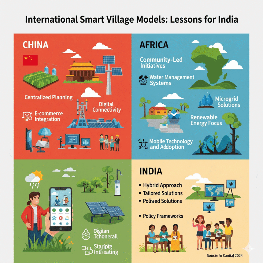 अंतर्राष्ट्रीय स्मार्ट गांव – चीन और अफ्रीका से सीख