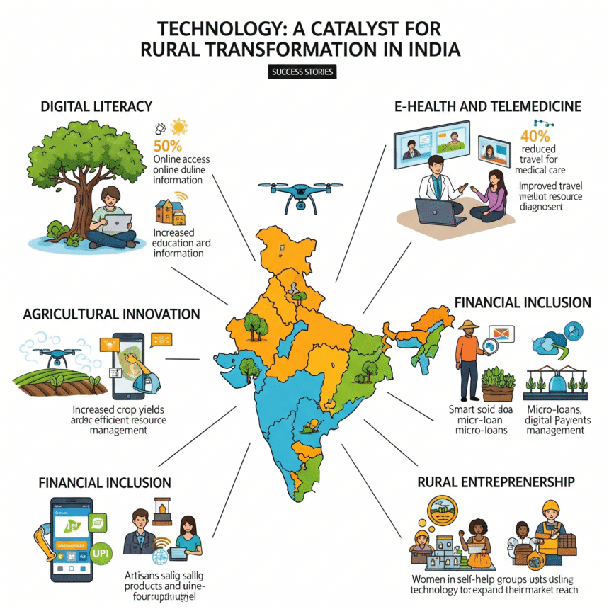 Success Stories – कैसे Tech से बदल रही है ग्रामीण जिंदगी
