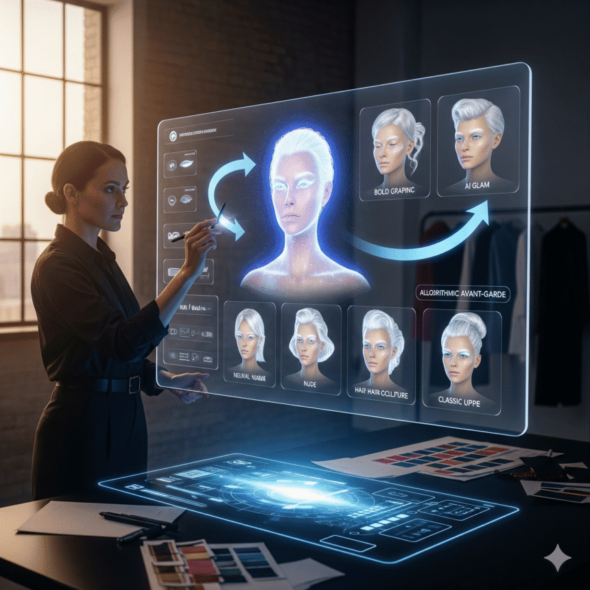 AI Makeup & Styling – Fashion Designers का Future