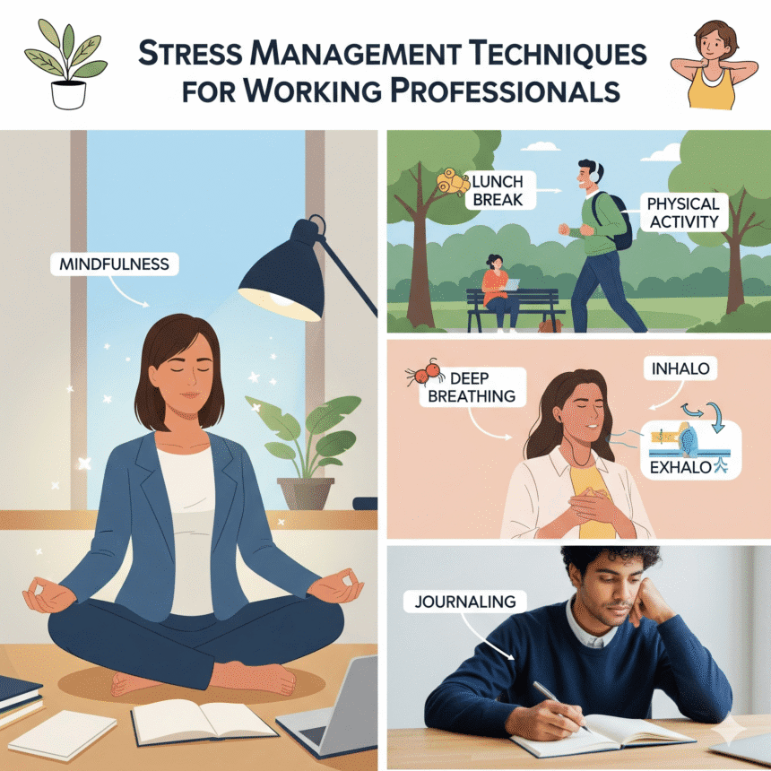 Stress Management Techniques for Professionals – कामकाजी लोगों के लिए तनाव प्रबंधन
