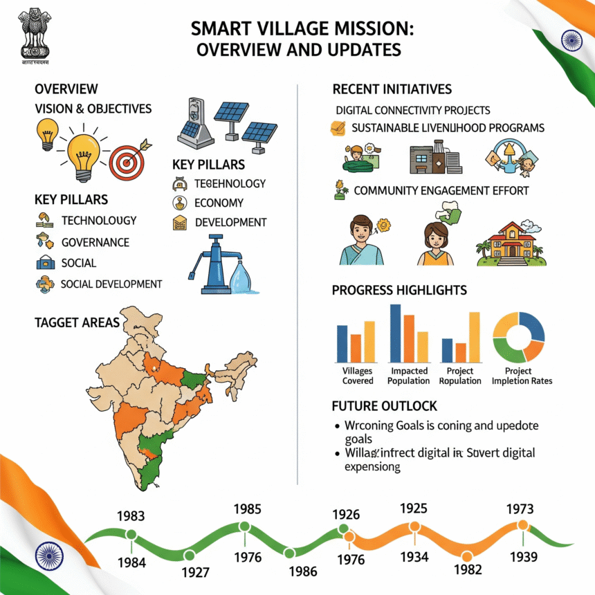 भारत सरकार का Smart Village Mission – Overview और Updates