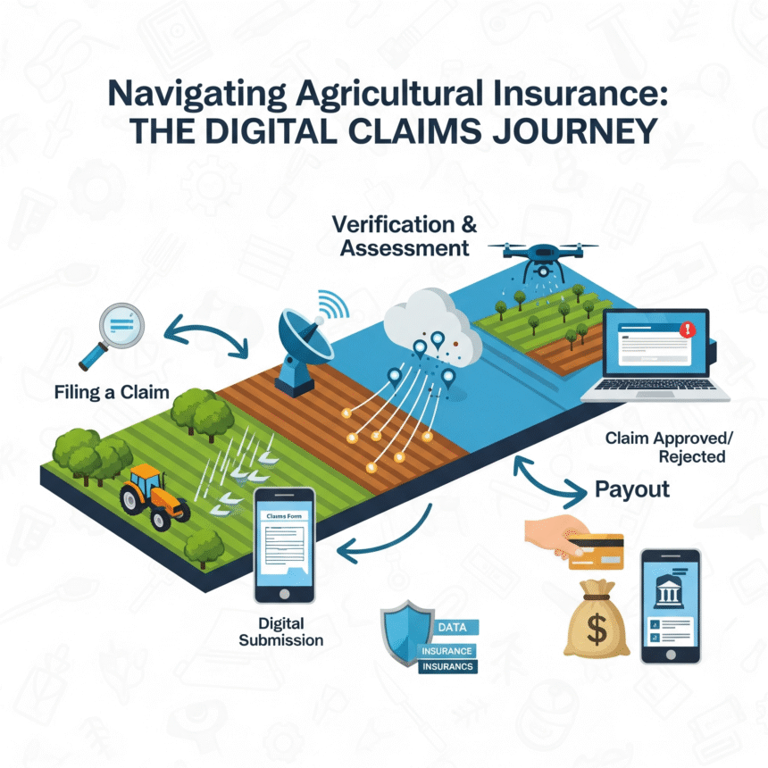 कृषि बीमा और डिजिटल दावे की प्रक्रिया