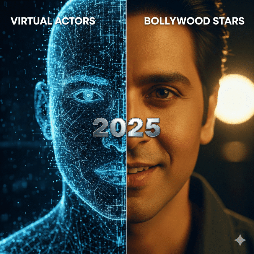 वर्चुअल एक्टर्स बनाम बॉलीवुड स्टार्स 2025 – क्या सच में खतरा है?
