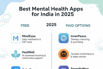 भारत में 2025 के लिए बेस्ट मानसिक स्वास्थ्य ऐप्स – फ्री और पेड