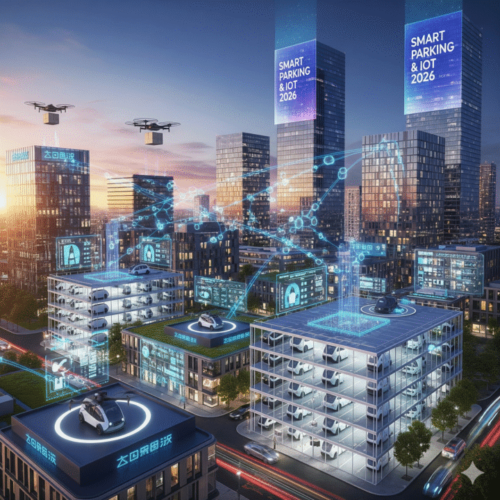 Smart Parking & IoT 2026 – रियल एस्टेट का नया फीचर