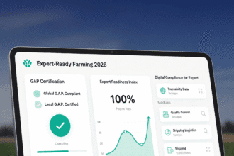 Export-Ready Farming 2026 – GAP Certification और Digital Compliance